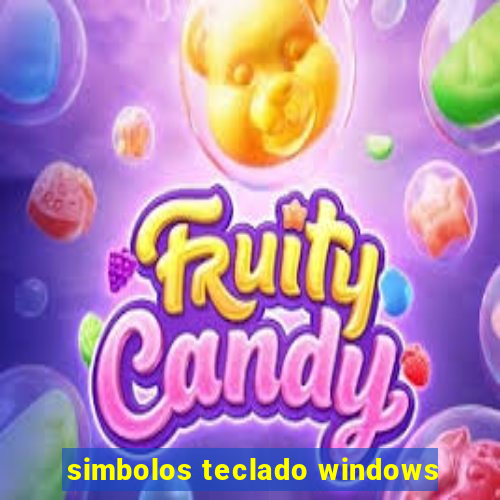 simbolos teclado windows